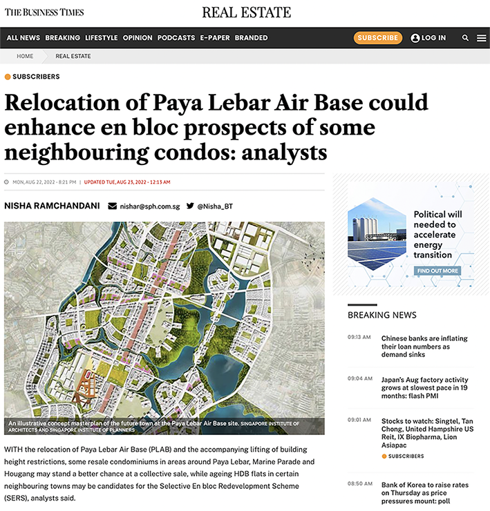 Paya Lebar Airbase relocation